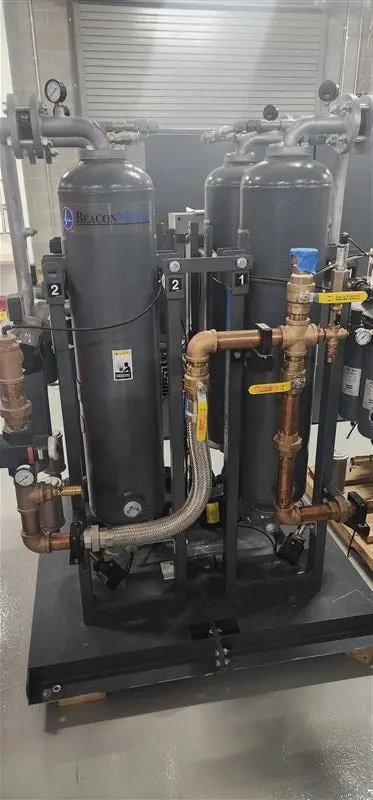 Atlas Copco ZT 37-MED Medical Air Compressor 2 Compressors, Dryer and Tank - Image 5