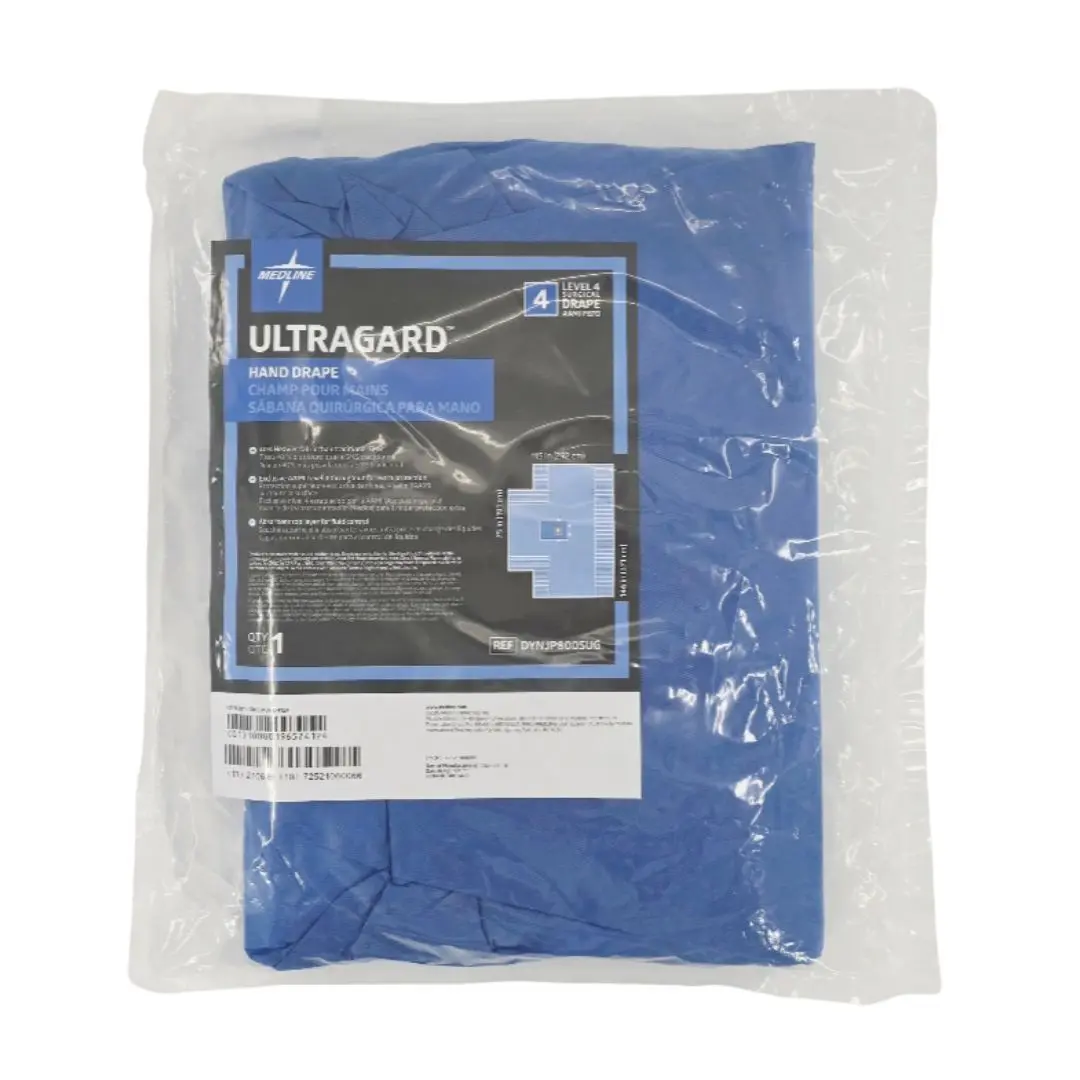 Medline DYNJP8005UG ULTRAGARD Hand Drape Level 4 Surgical Drape 1/EA