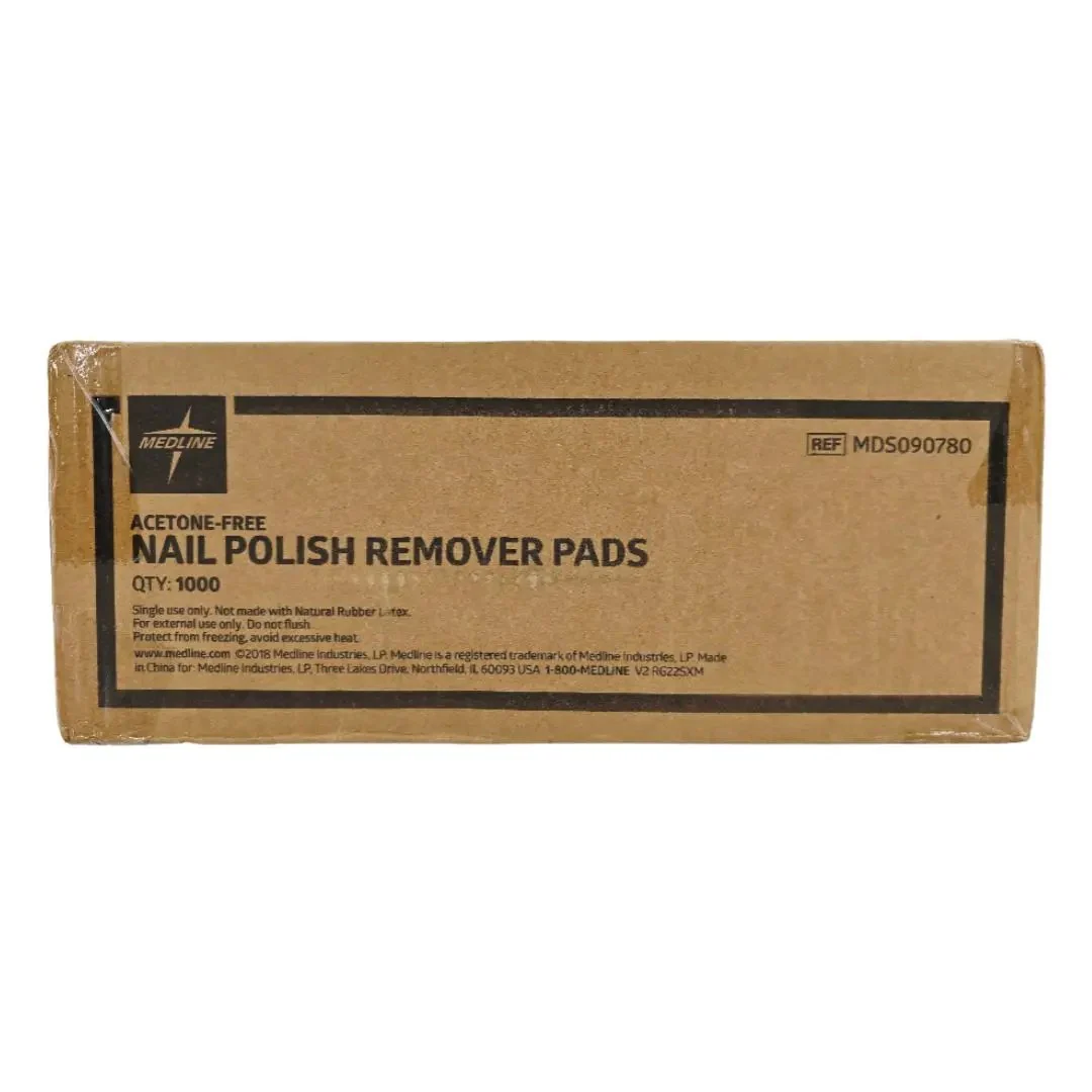 Medline MDS090780 Nail Polish Remover Pads Acetone-Free CS/1000