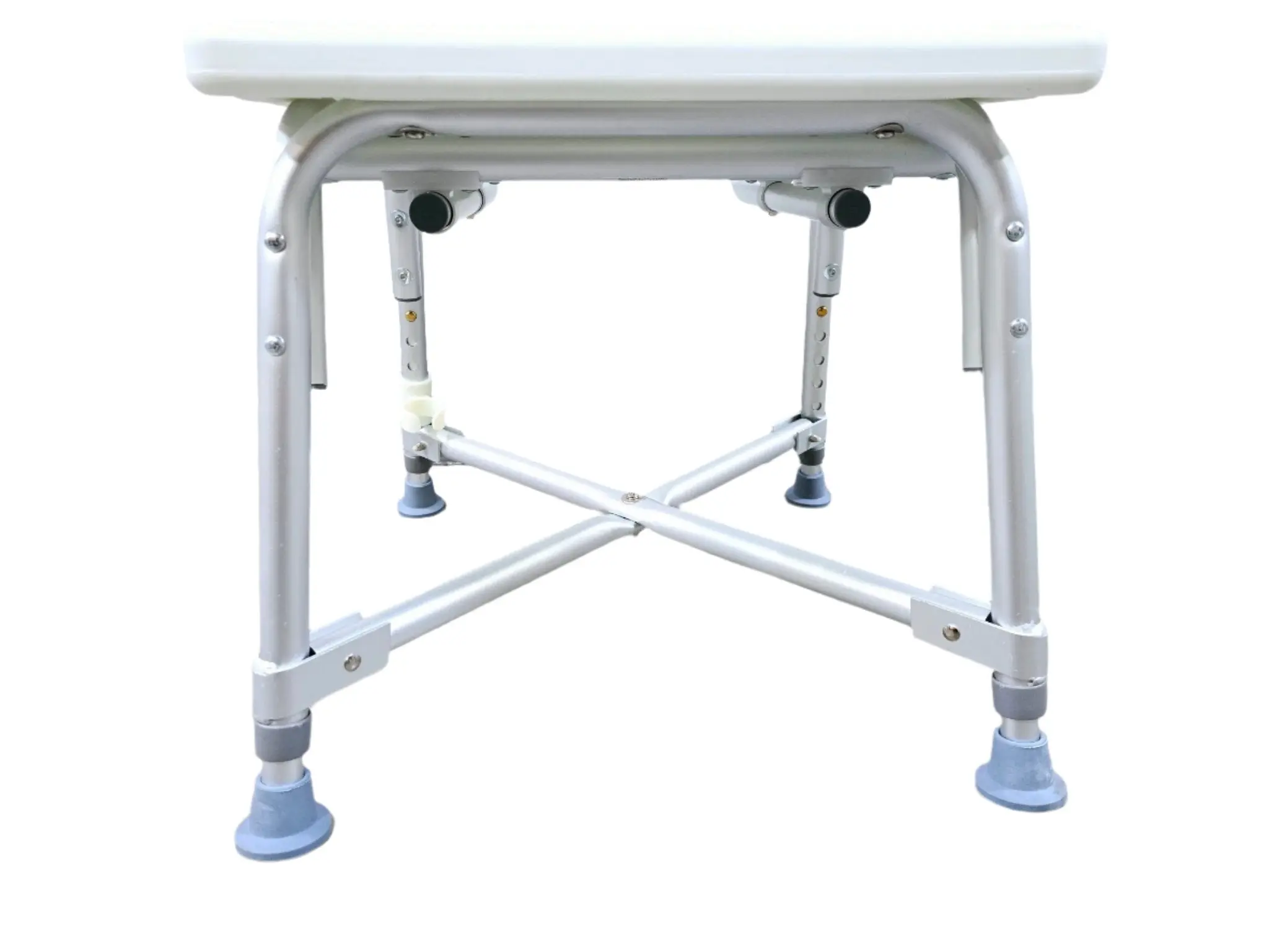 Medline MDS89745AXW Bariatric Aluminum Bath Bench with Back 550 lb Capacity - Image 4