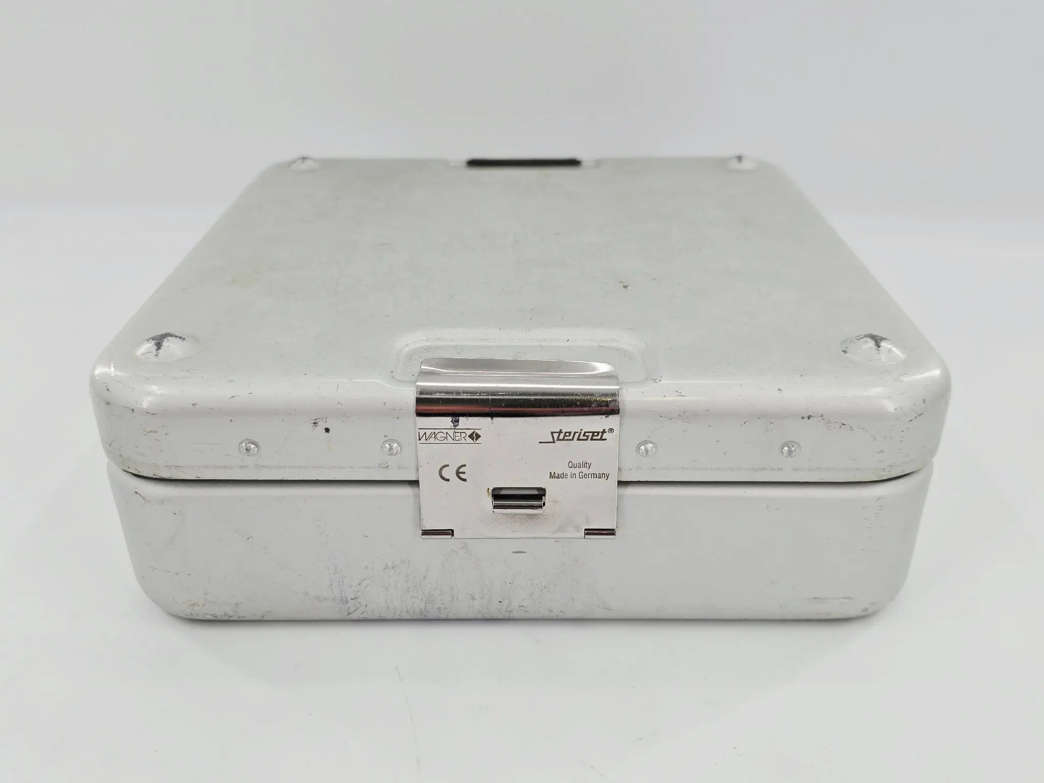 Medline Wagner Steriset Half-Size Instrument Sterilization Container w/ Basket - Image 4