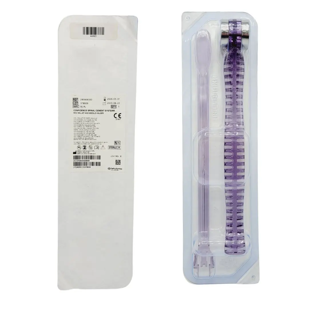 DePuy Synthes 283906300 Confidence Spinal Cement System Mini Mallet & Needle Holder