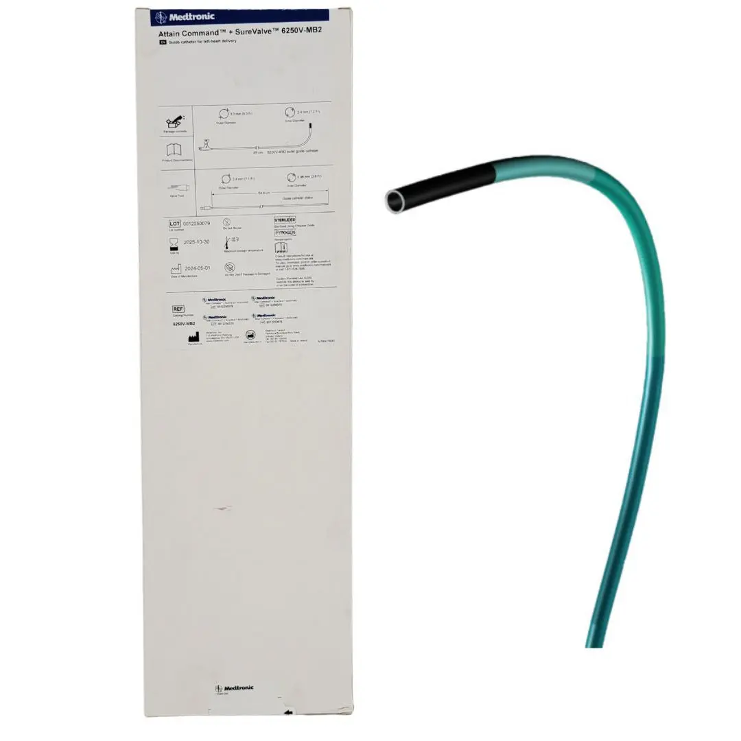 Medtronic 6250V-MB2 Attain Command + SureValve Guide Catheter Left Heart Deliver