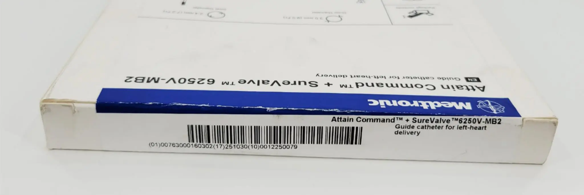 Medtronic 6250V-MB2 Attain Command + SureValve Guide Catheter Left Heart Deliver - Image 2