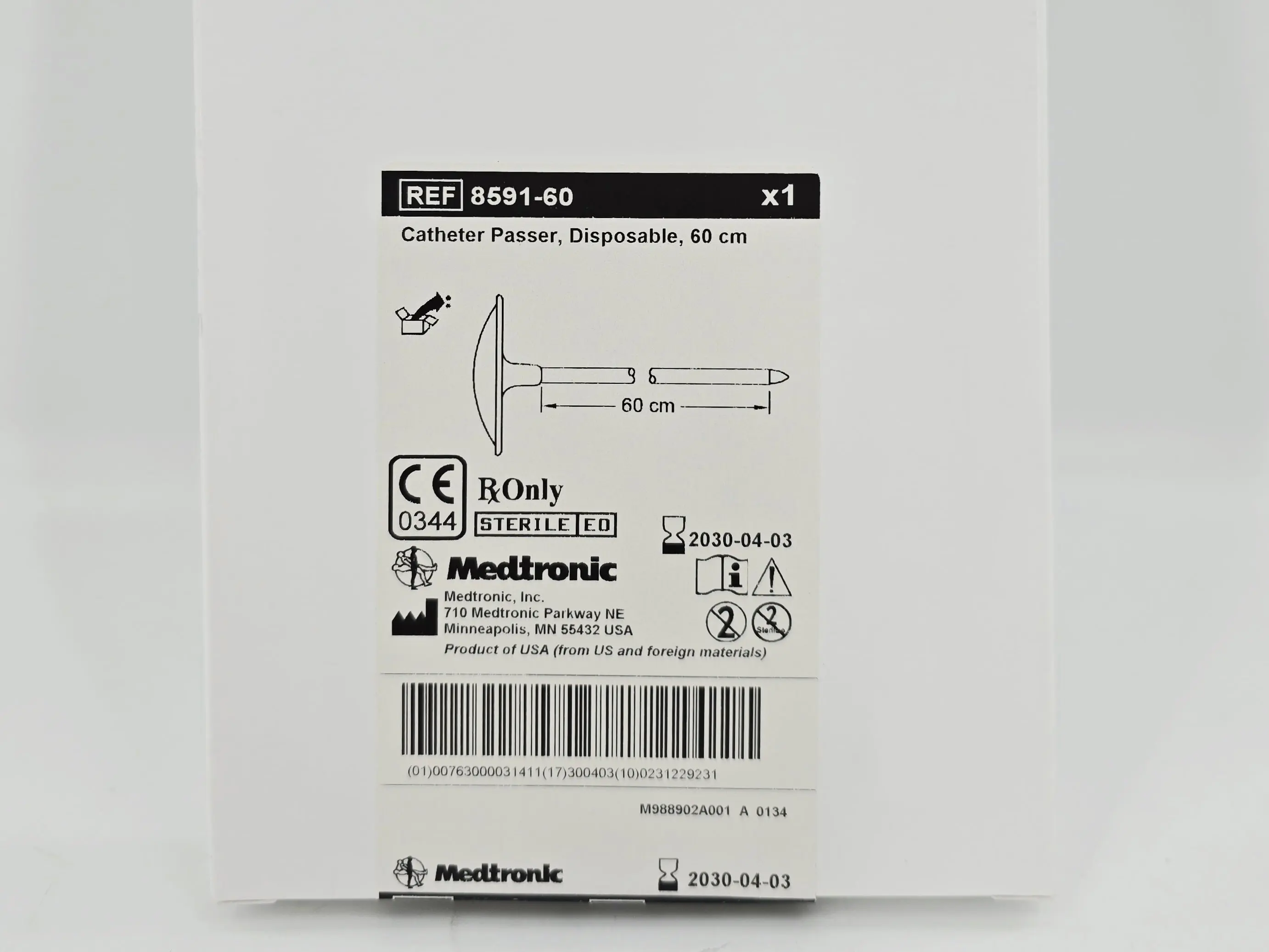 Medtronic 8591-60 Disposable Catheter Passer 60cm 1/EA - Image 2