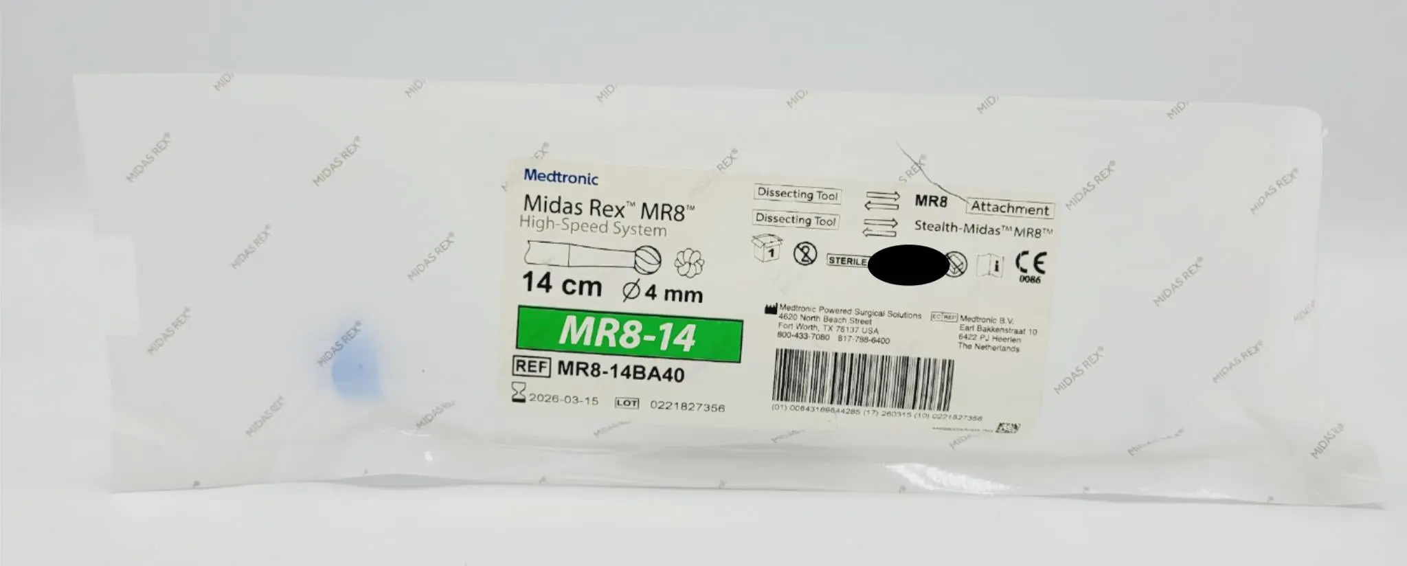 Medtronic MR8-14BA40 Midas Rex High-Speed Dissecting Tool System - Image 2