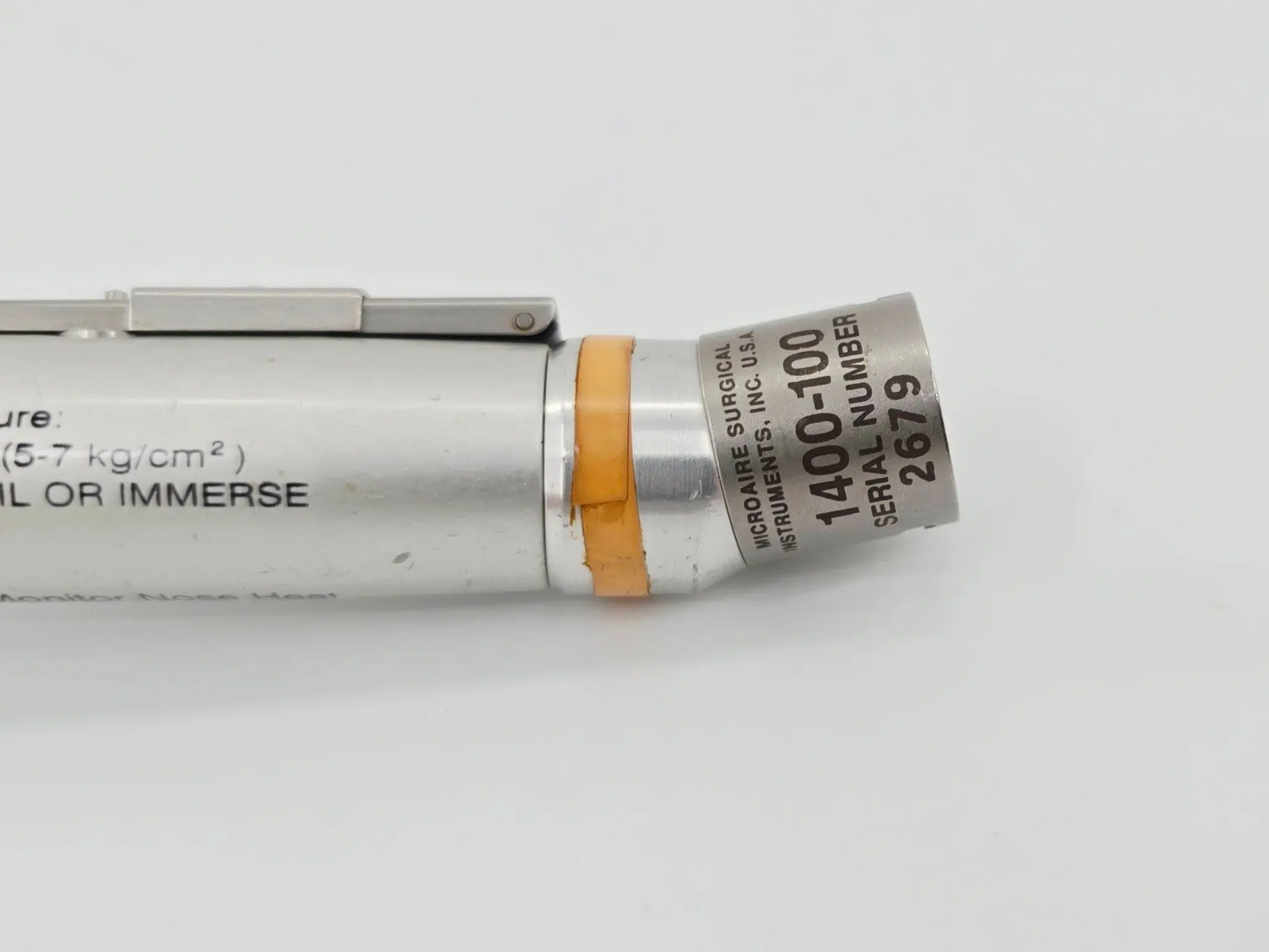 MicroAire 1400-100 Micro Reciprocating Saw Handpiece 6-1/2" - Image 5