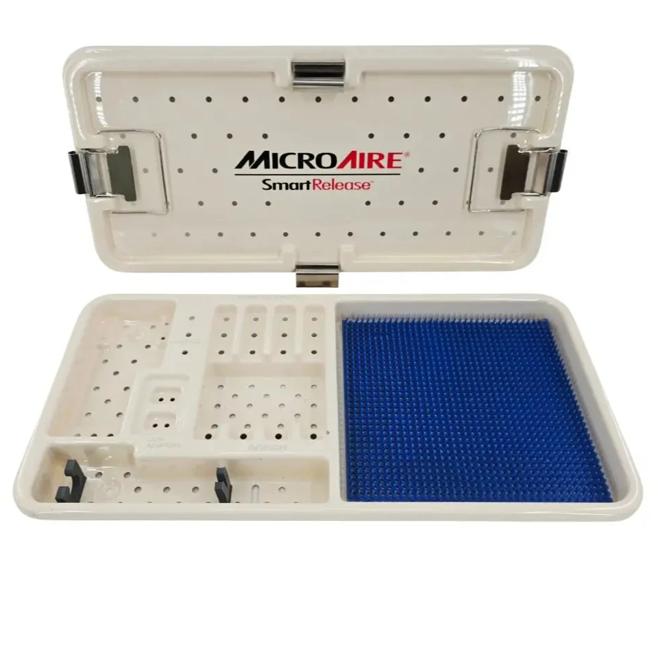 MicroAire SmartRelease Instrument Sterilization Tray w/ Lid 10-1/4" x 21" x 2"