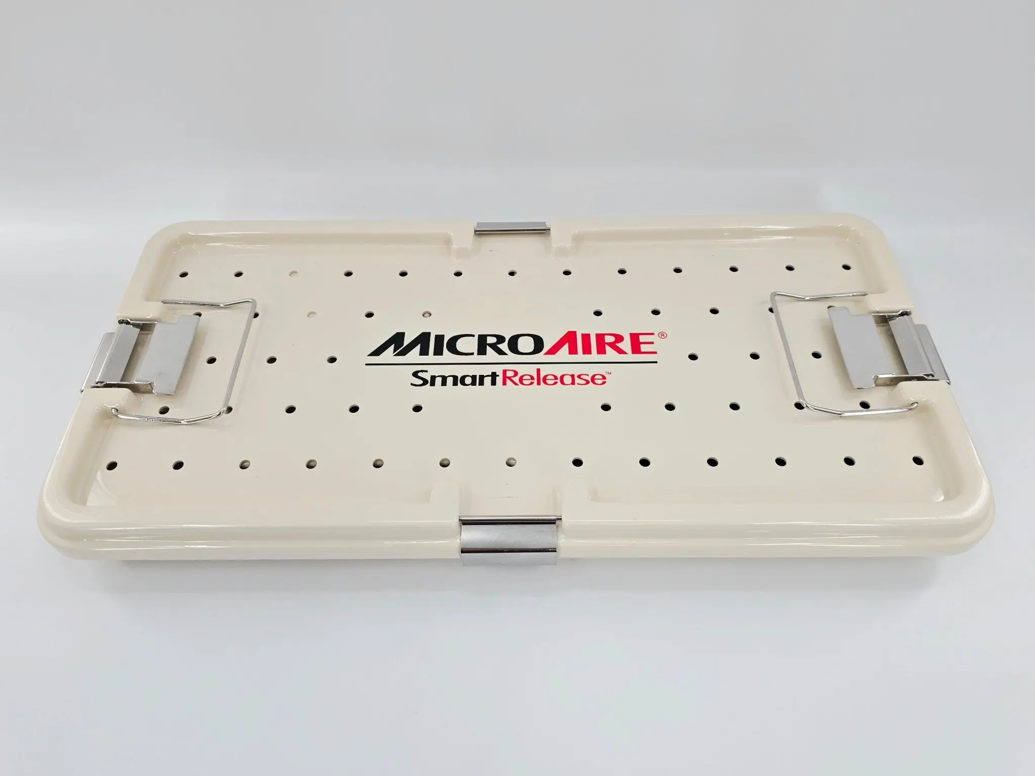 MicroAire SmartRelease Instrument Sterilization Tray w/ Lid 10-1/4" x 21" x 2" - Image 3
