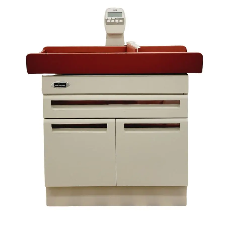Midmark 640 Pediatric Examination Table 40 Lb. Capacity Scale Cranberry