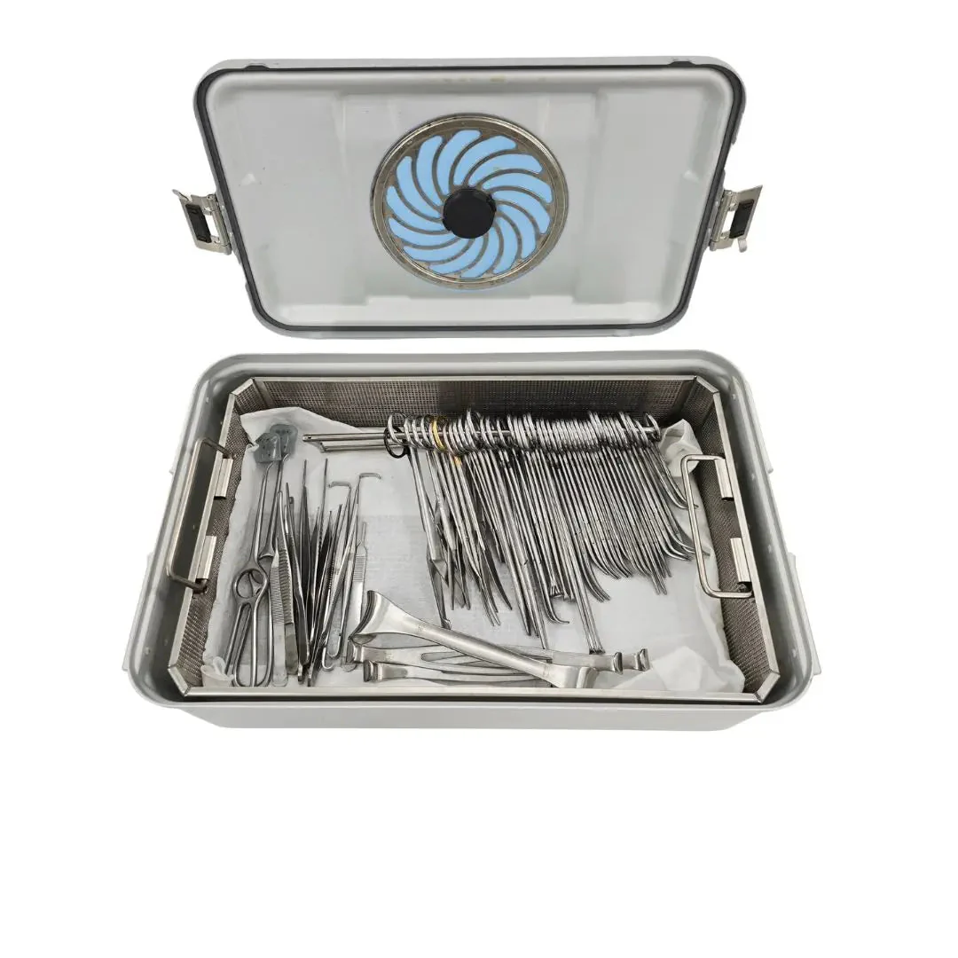 Minor Surgery Instrument Set w/ Sterilization Container 60-Piece Aesculap Konig