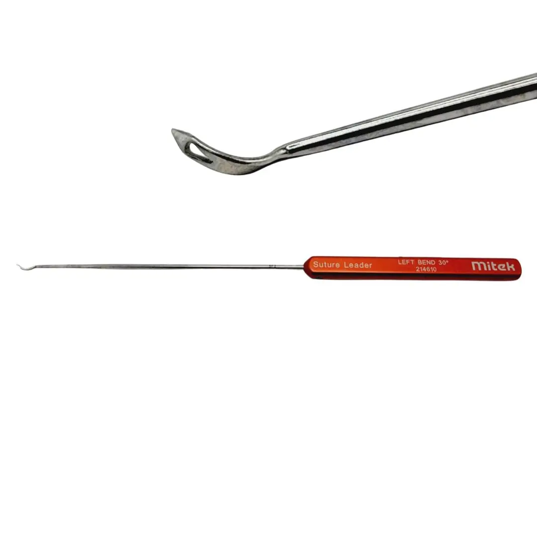 Mitek 214610 Arthroscopic Left Bend 30° Up Suture Leader 11-3/8"