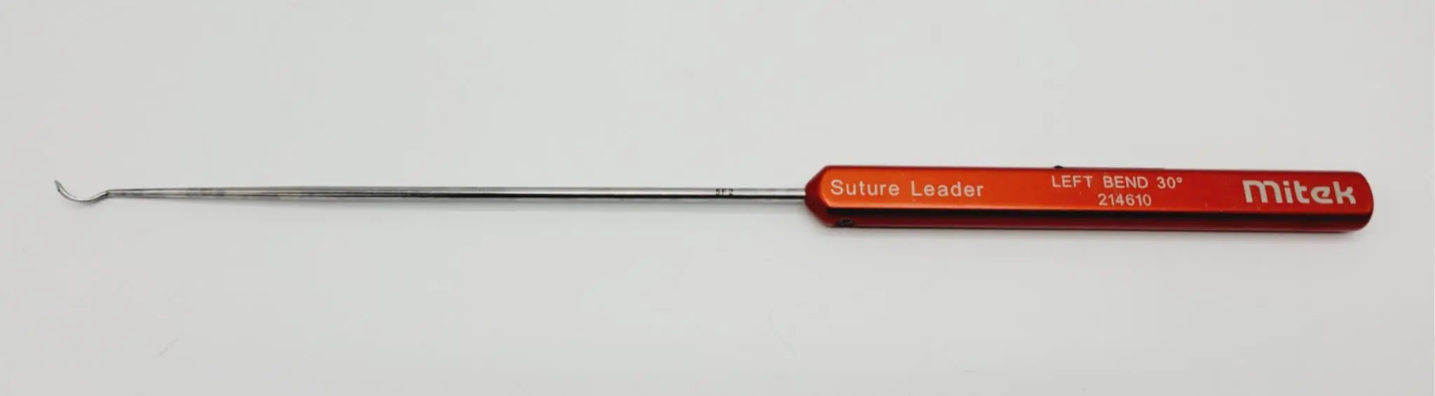 Mitek 214610 Arthroscopic Left Bend 30° Up Suture Leader 11-3/8" - Image 2