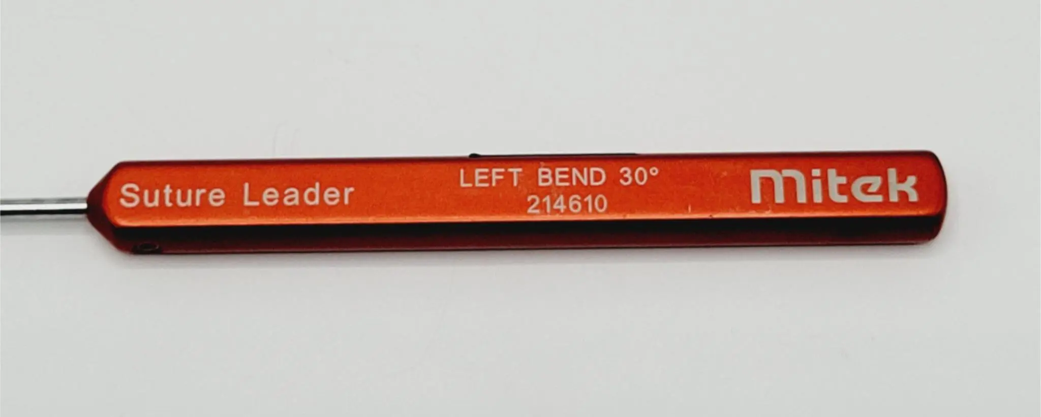 Mitek 214610 Arthroscopic Left Bend 30° Up Suture Leader 11-3/8" - Image 4