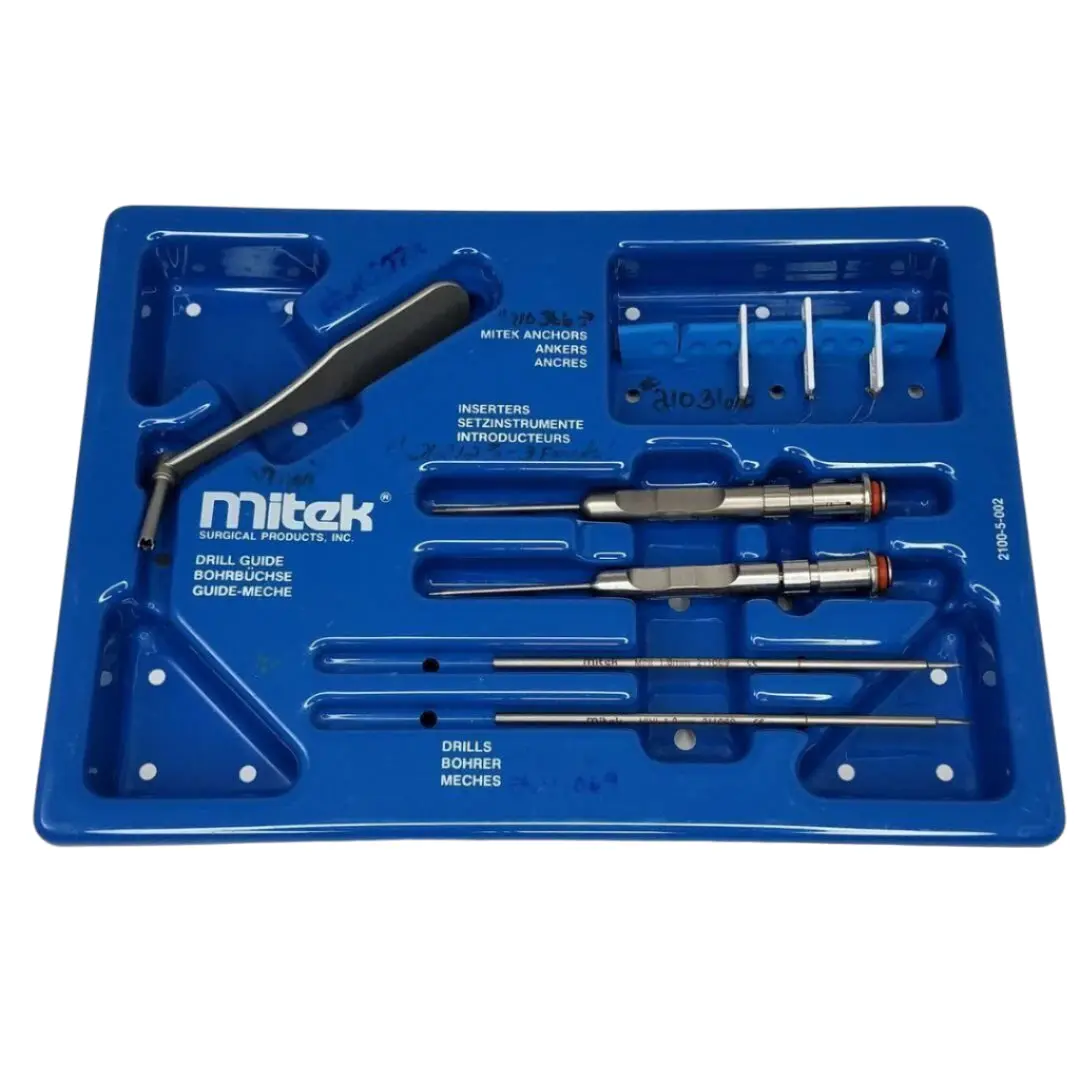 Mitek Mini Surgical Instrument Set Orthopedic 213072 / 211069 / 212123