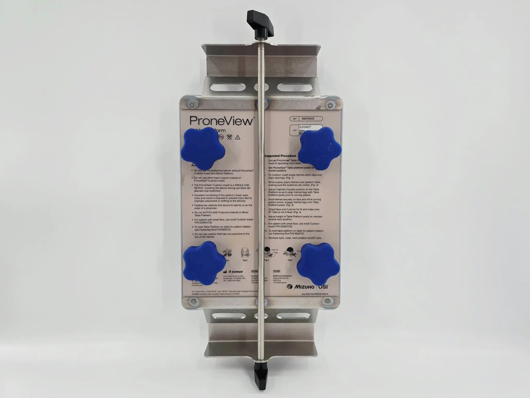 Mizuho OSI 7803 Trios Spinal Surgical Table System w/ Accessories Manufactured in 2022 - Image 26