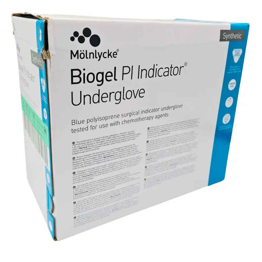 Molnlycke 41680 PI Indicator Underglove Size 8 Box/50