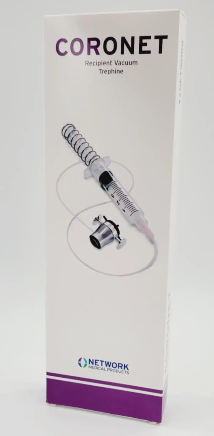 Network Medical 51-840-8.00 Recipient Vacuum Trephine 8.00mm - Image 2