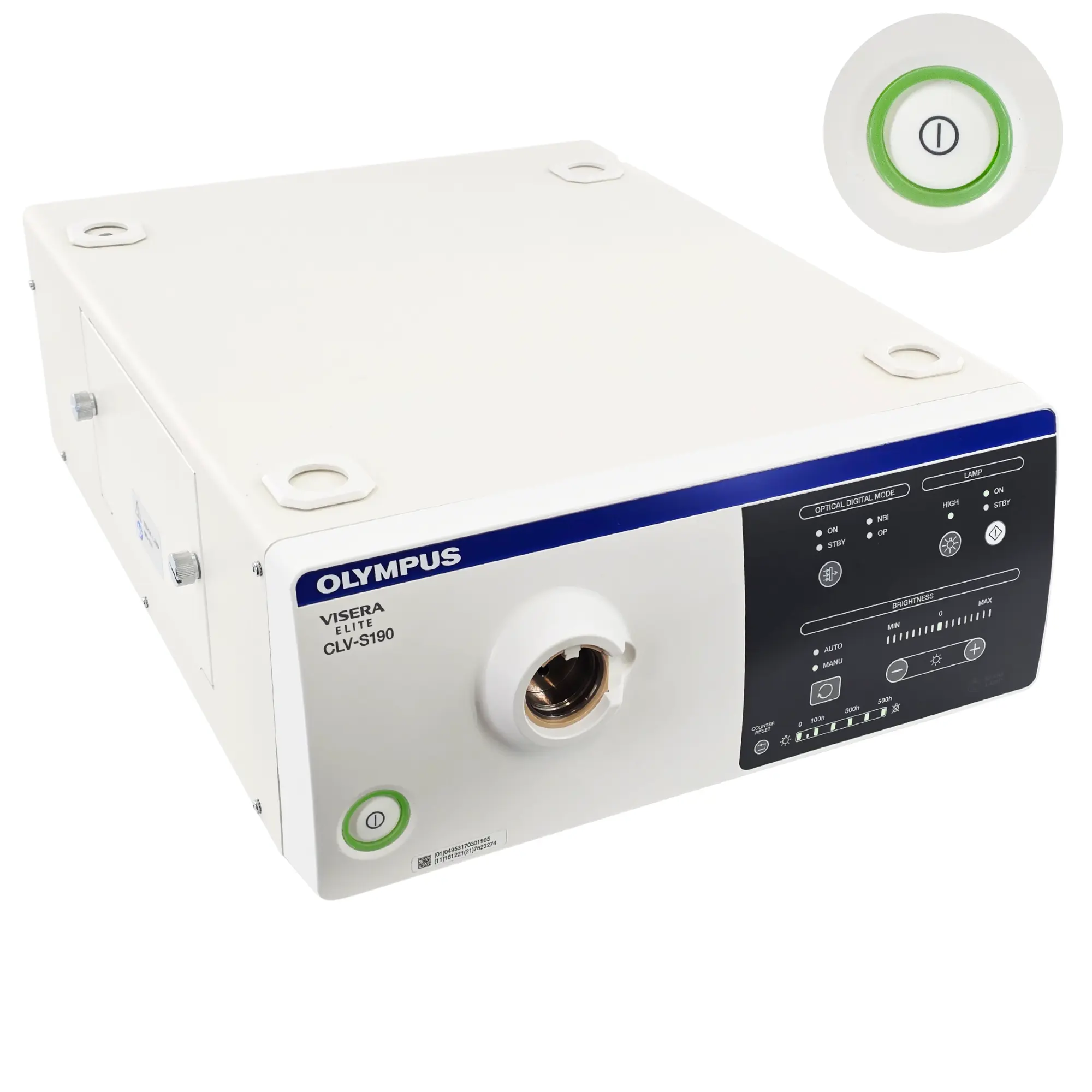 Olympus CLV-S190 VISERA ELITE Xenon Light Source - 300W, NBI Technology, One-Touch Connector