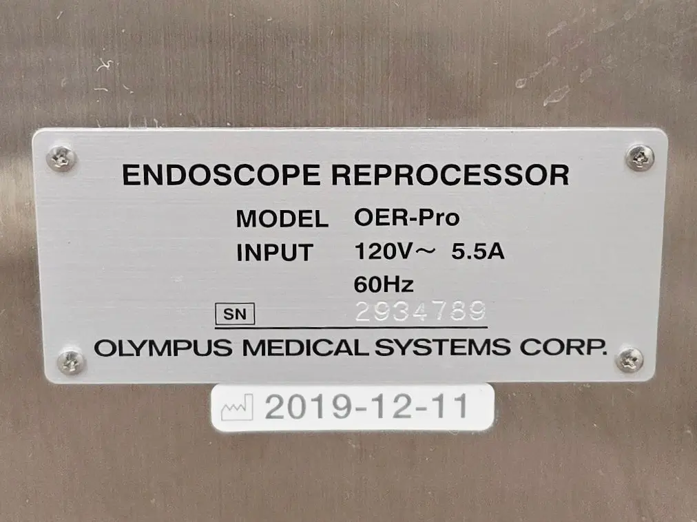 Olympus OER-Pro Automated Endoscope Reprocessor Manufactured in 2019 - Image 10