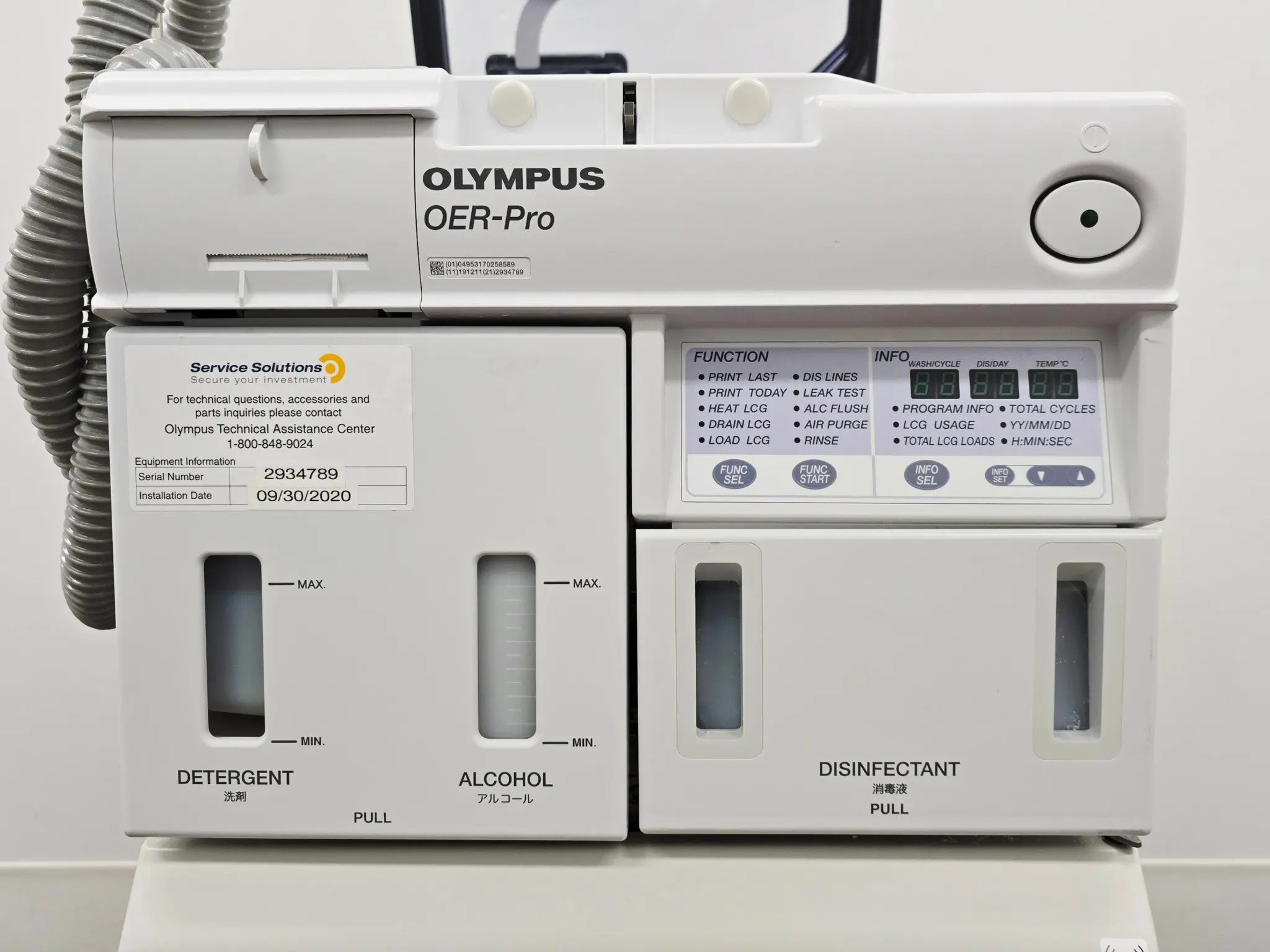 Olympus OER-Pro Automated Endoscope Reprocessor Manufactured in 2019 - Image 9