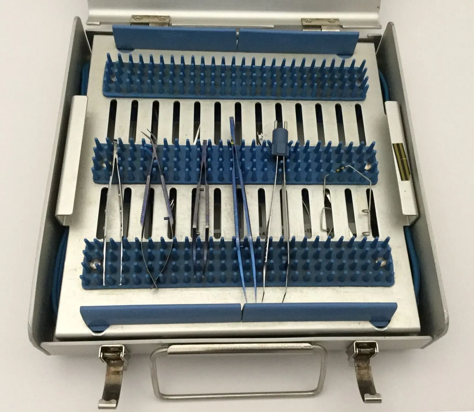 Ophthalmic Surgical Instrument Set with Case Inner Tray & Liners 14 Piece Set - Image 4