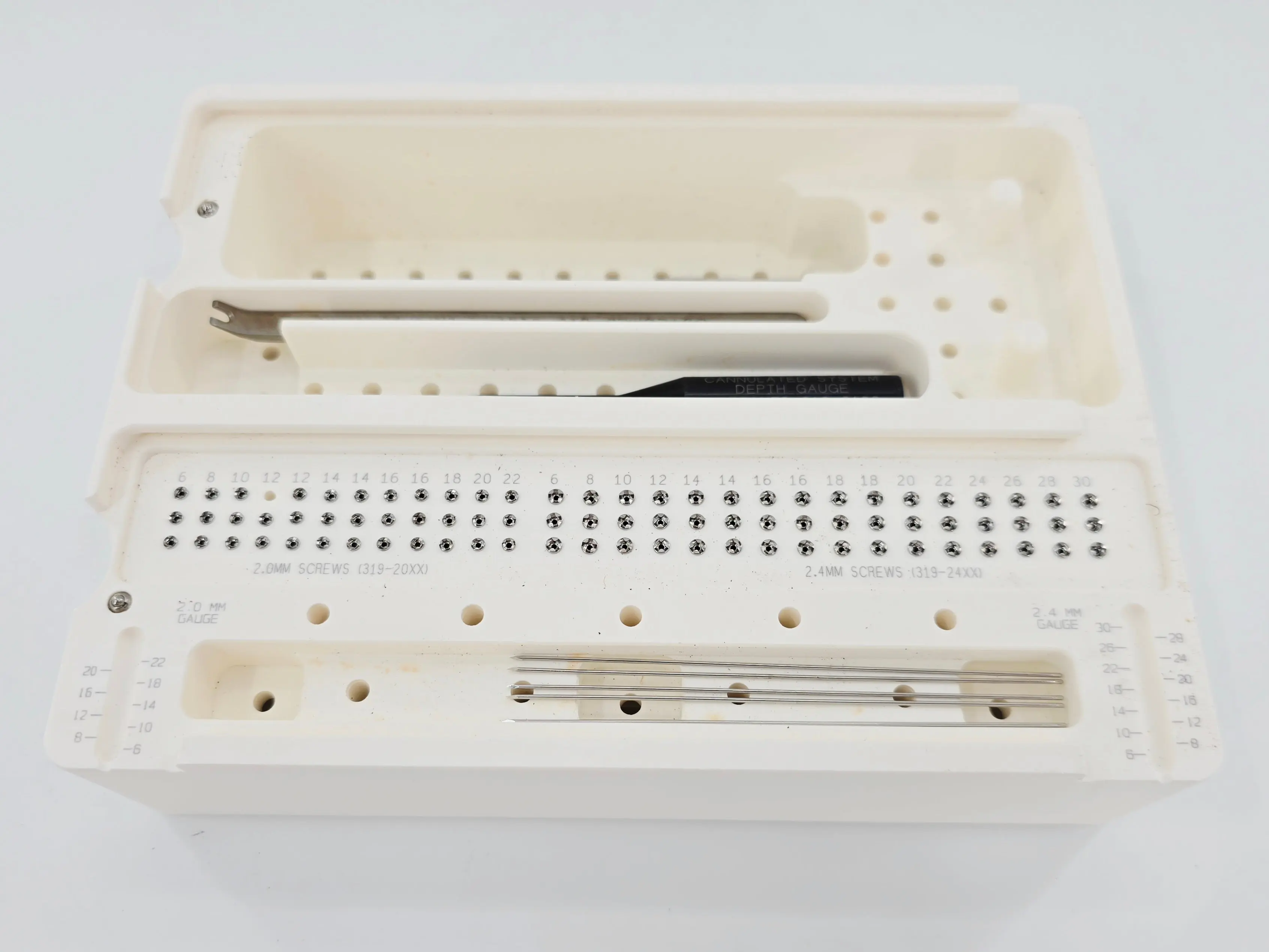 OsteoMed 2.0/2.4mm Cannulated Screw System Instrument Implant Set - Image 4