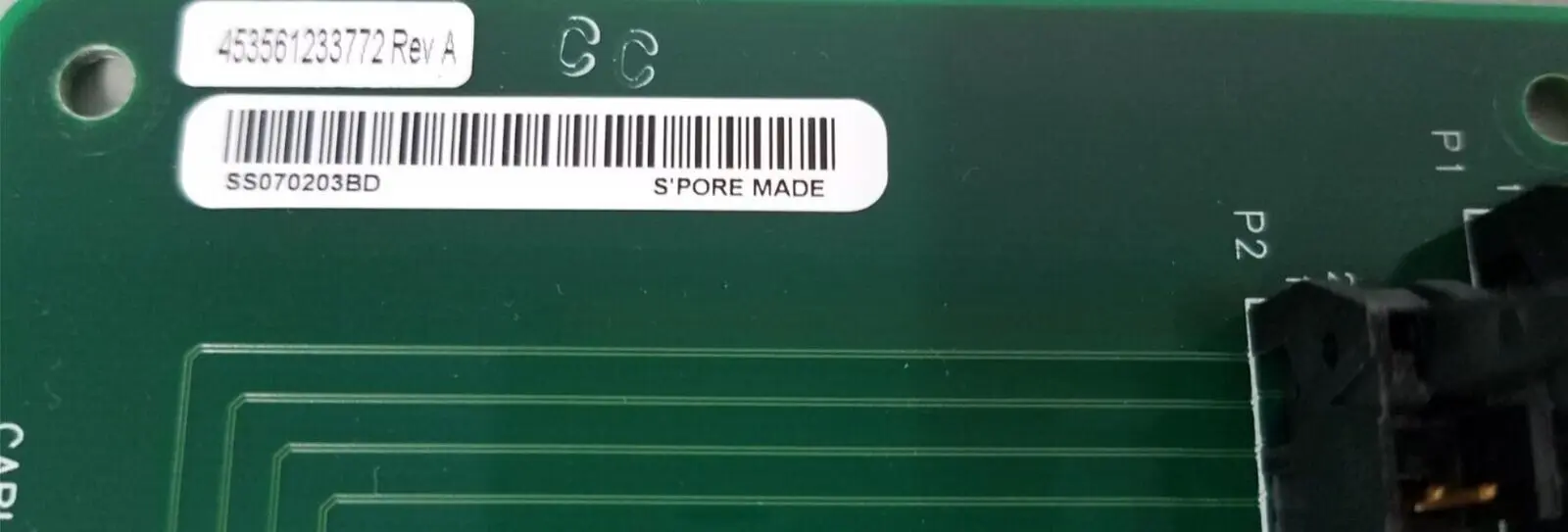 Philips 2007 Ultrasound IU22 Cable Jumper Board 453561233772 Rev A - Image 2