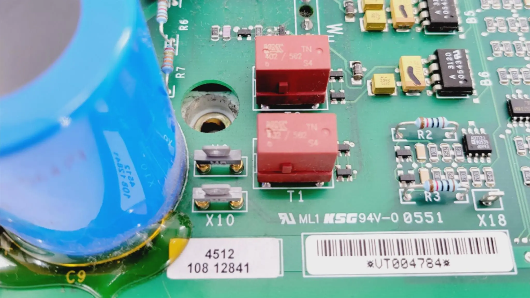 Philips 4512-108-12841 Bucky Diagnost SCR Circuit Assembly Board - Image 2