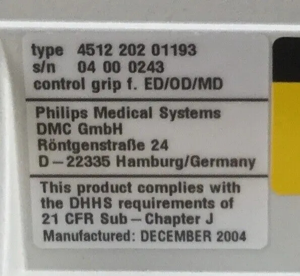 Philips Diagnost 451220201193 Control Grip - Image 3