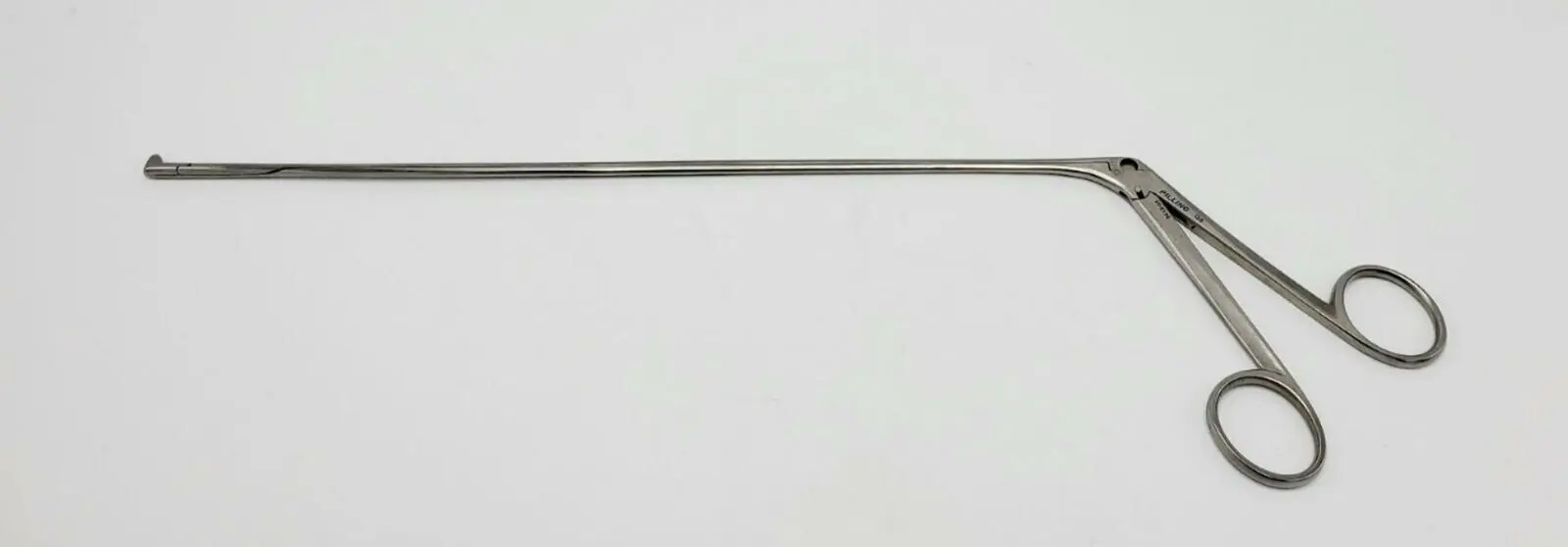 Pilling 50-5196 Lore Subglottic Specimen Tissue Forceps Angled 90° Upward 14" - Image 2