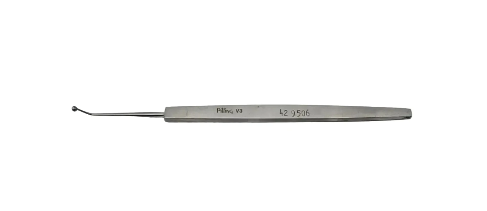 pilling Gills Welsh Capsule Polishing Curette 2mm Cup 8mm from Bend Angled 5"
