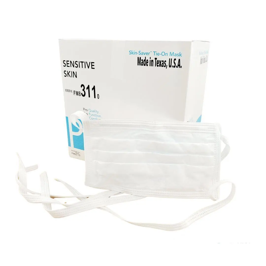Prestige Ameritech ProGear Surgical Mask Tie On FM83110 Sensitive Skin Case 300 - Image 3
