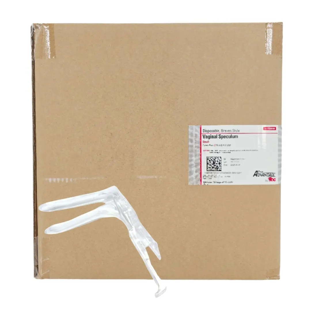 Pro Advantage P250100 Small Disposable Vaginal Speculum 100/CS Latex-Free