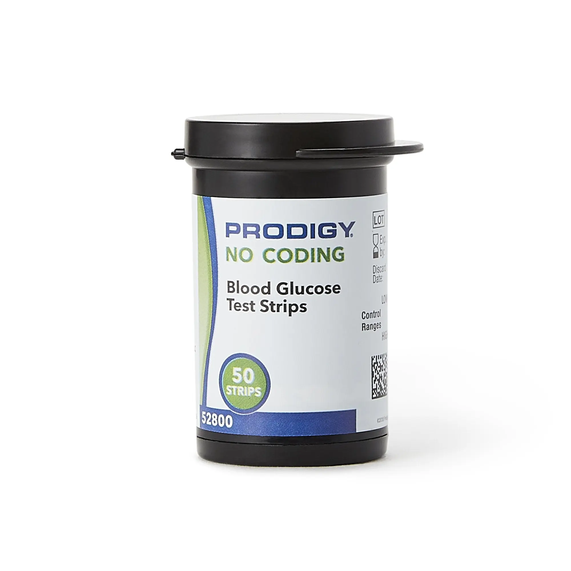 Prodigy Blood Glucose Test Strips Box of 50