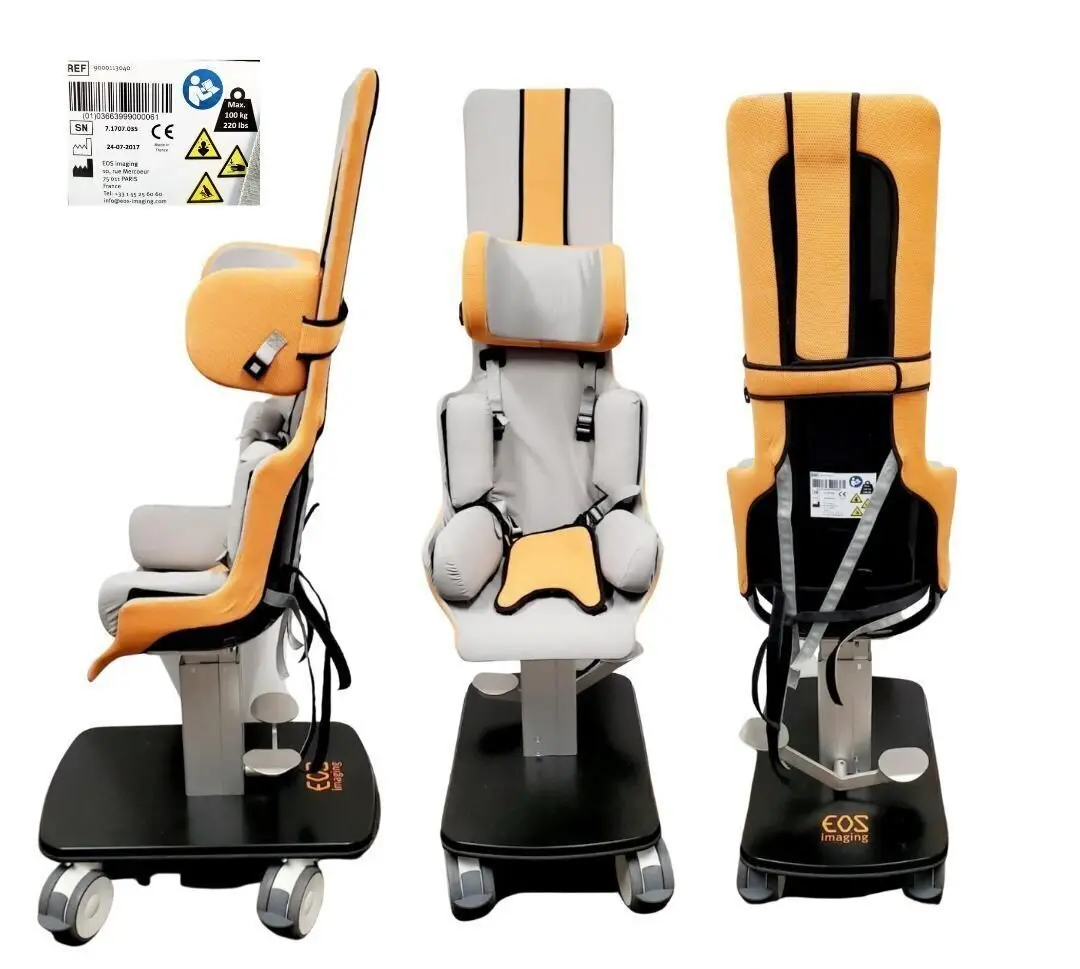 EOS 9000113040 Pediatric Radiolucent Imaging Chair 220 lb Capacity