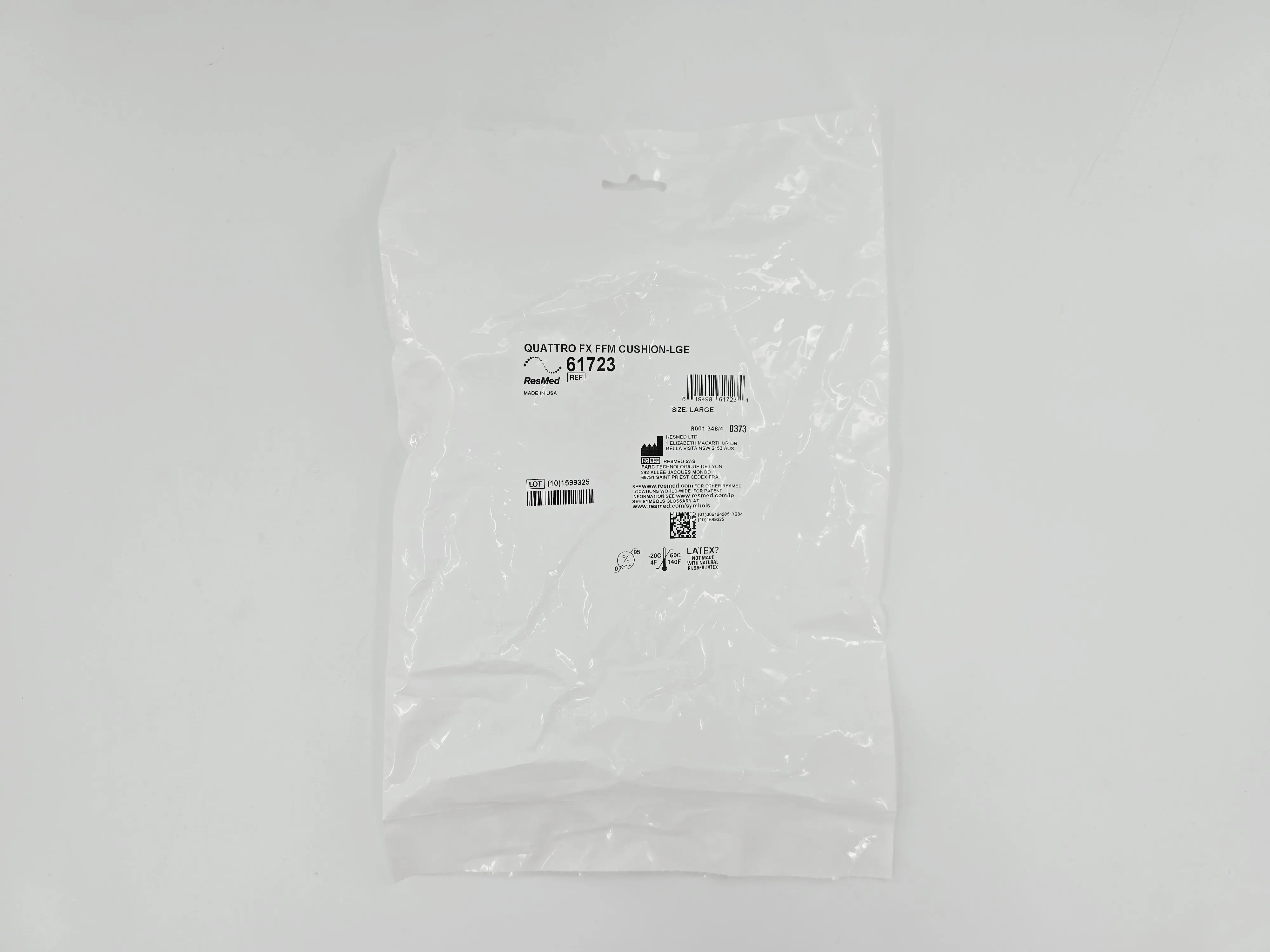 ResMed 61723 Quattro FX FFM Replacement Nasal Cushion Large - Image 2
