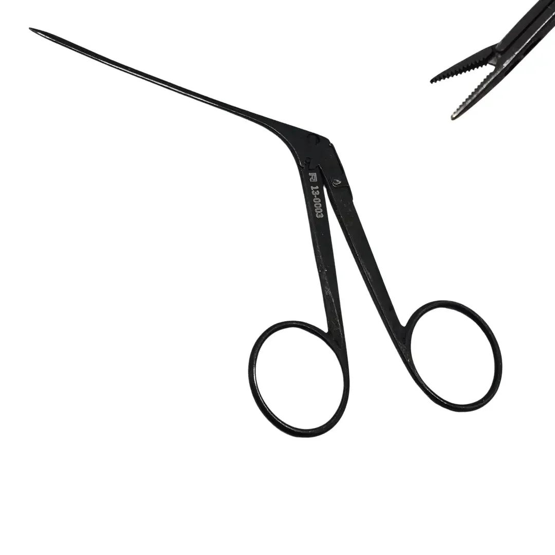 Richards 13-0003 Posigator Serrated Straight Locking Forceps 7cm Shaft