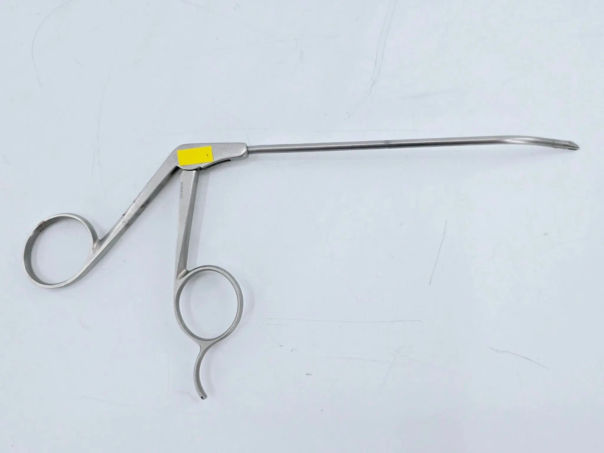 Shutt Linvatec 1.1219 3.4mm Arthroscopy Punch Angled 30° Left 8-7/8" - Image 2