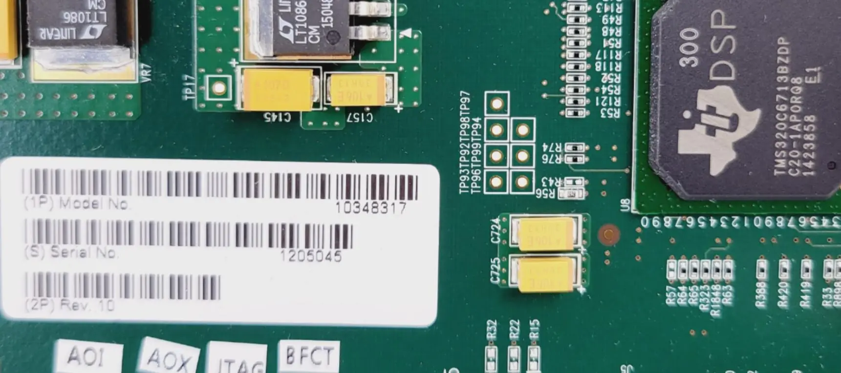 Siemens 10348317 Rev 10 3.0 BE Board Assembly from a Acuson X300 Premier - Image 3