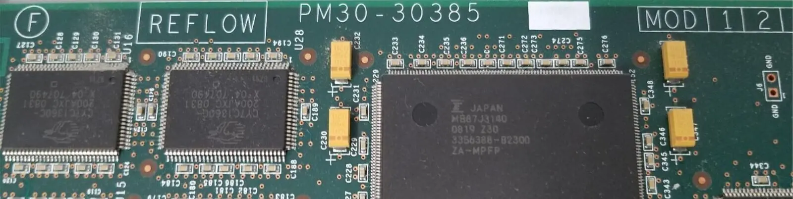 Siemens Ultrasound Acuson S2000 Backend B6 Board PM30-30385 - Image 4