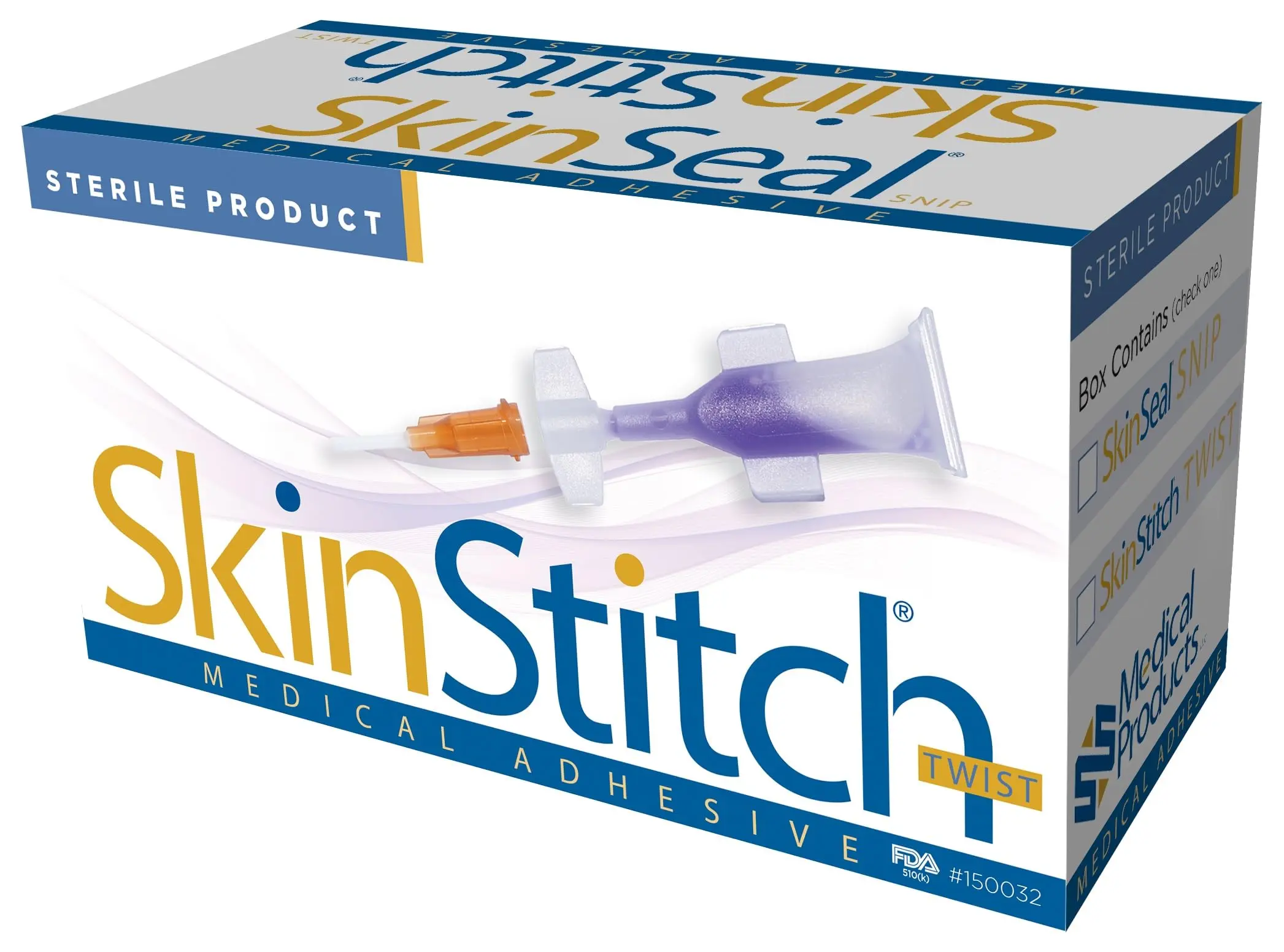 SkinStitch Wound Closure .5 ml - 1 Twist Applicator Unit w/ 1 Tip - Image 2
