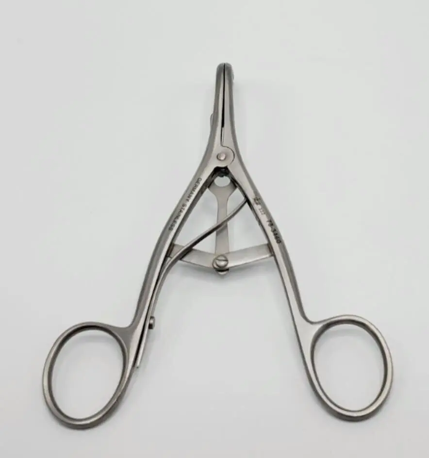 Sklar 78-3460 ENT Tracheal 3 Blade Dilator Laborde 3VLV 6" Used - Image 4