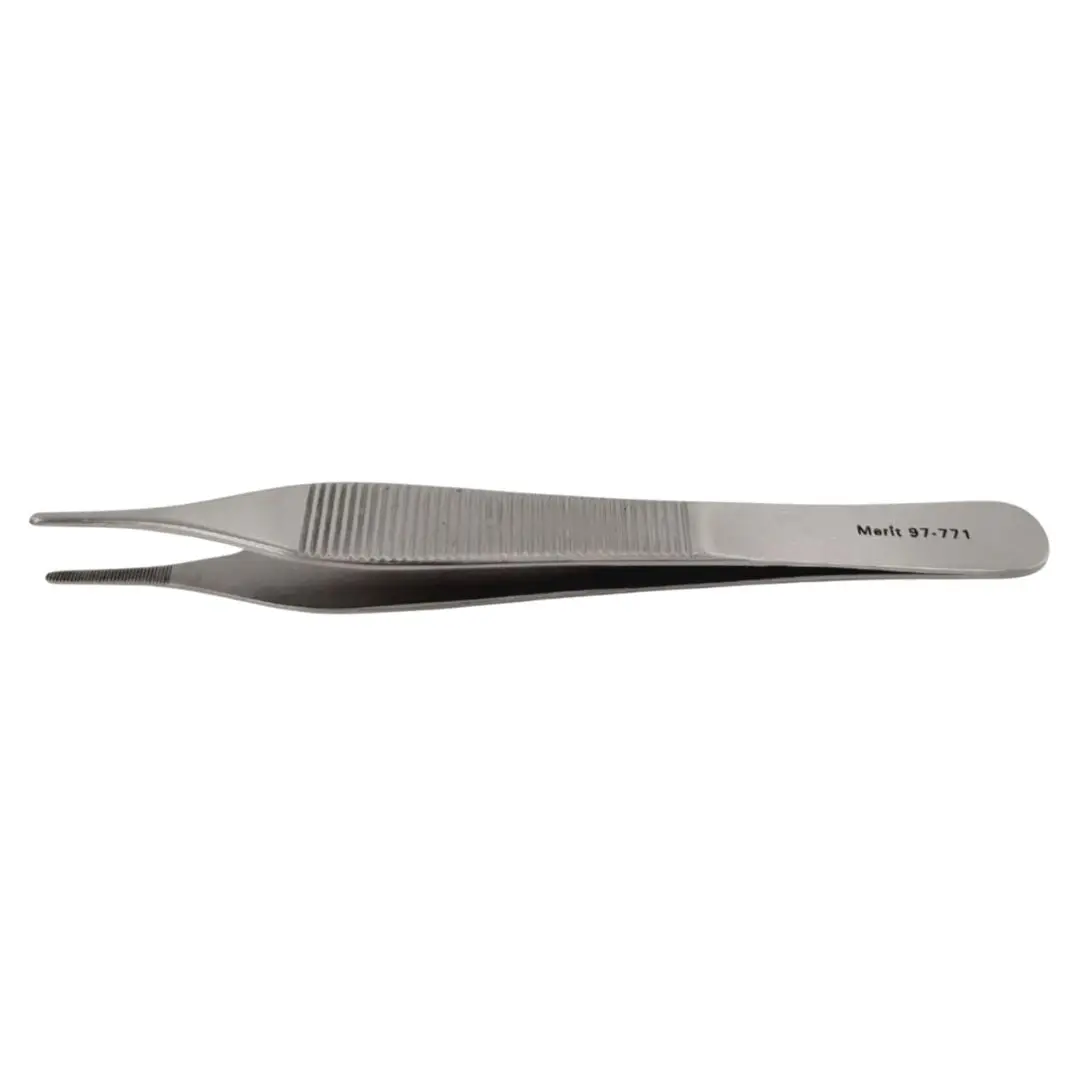 Sklar Instruments 97-771 Merit Adson Dressing Forceps Serrated 4-3/4"