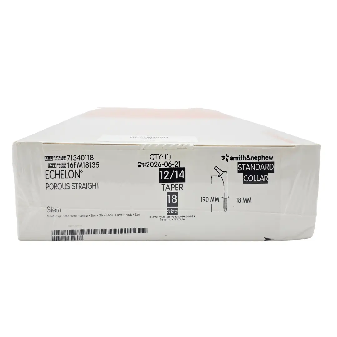 Smith & Nephew 71340118 Echelon 190mm Porous Femoral Component Size 18