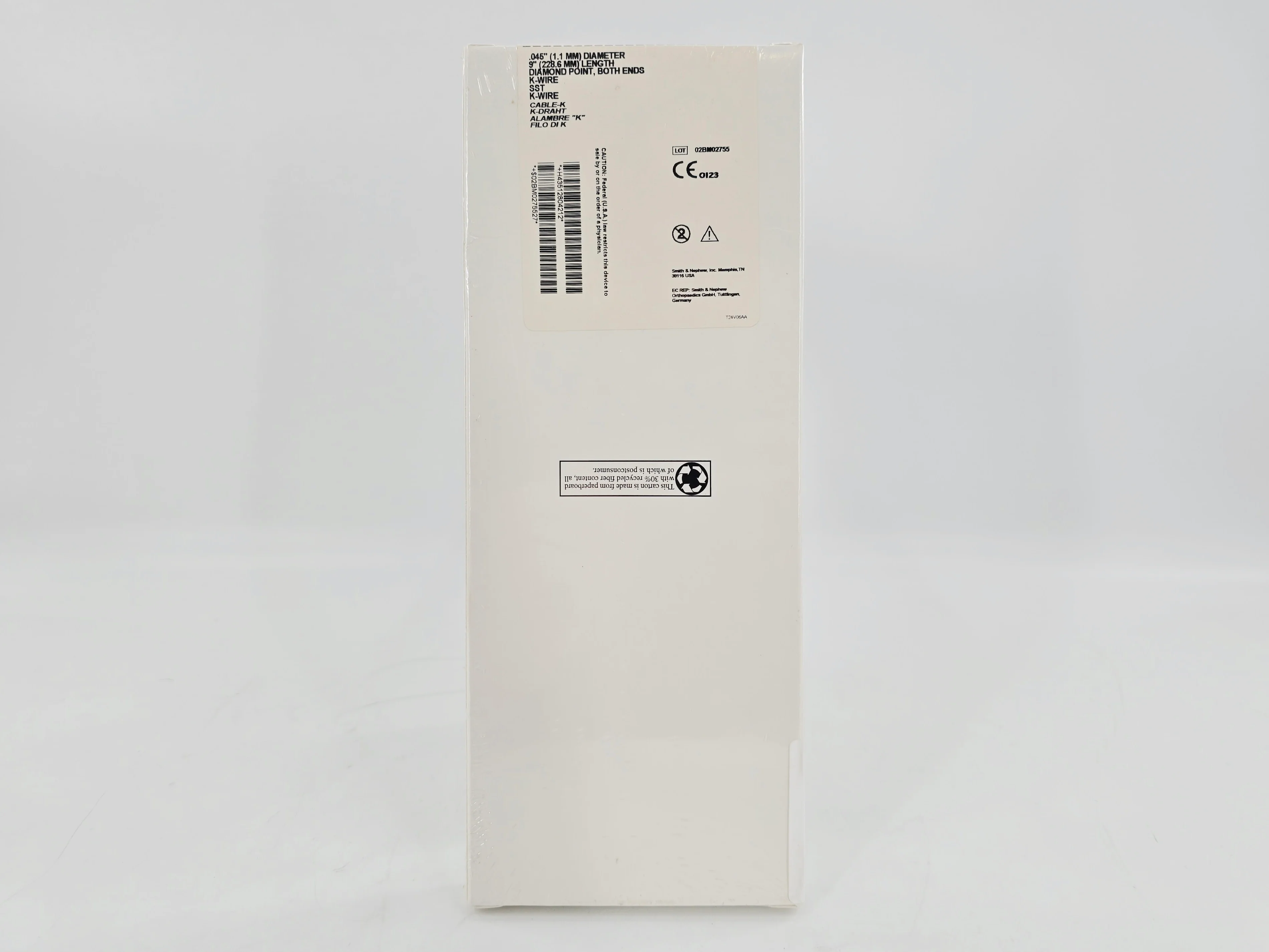 Smith & Nephew Richards 128042 Kirschner K-Wire Diamond Point .045" x 9" BX/6 - Image 3