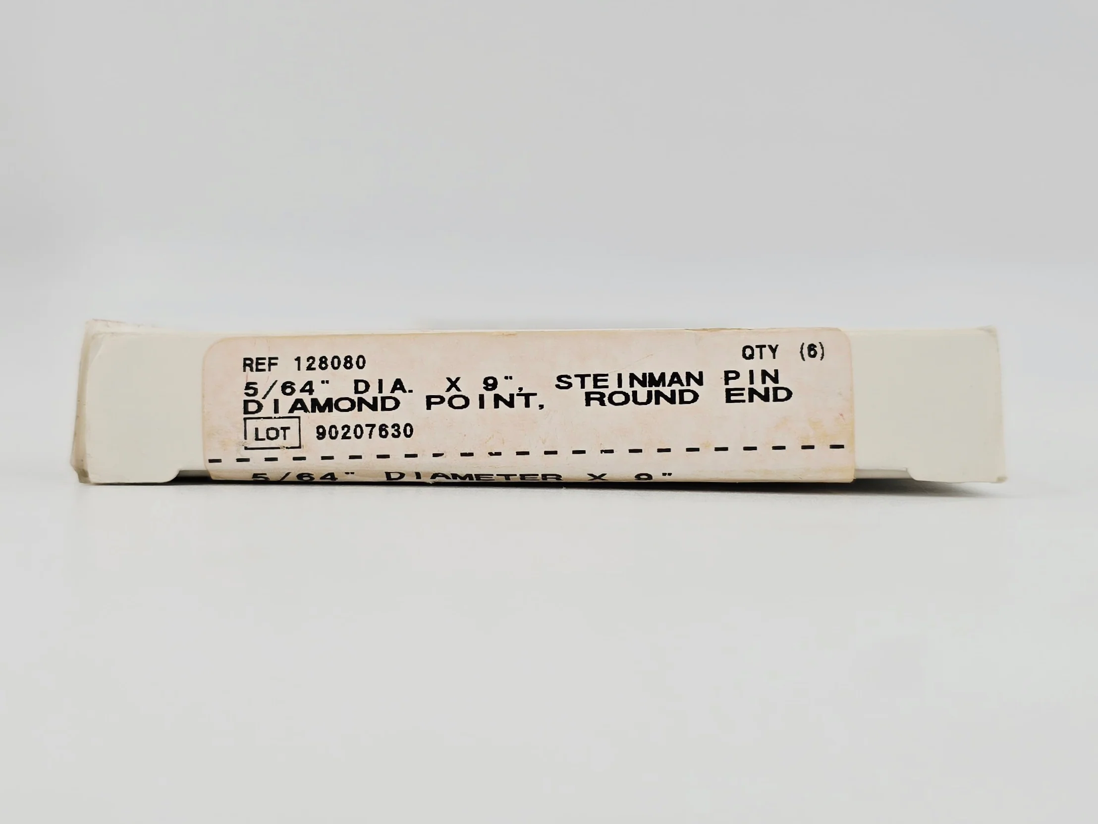 Smith & Nephew Richards 128080 Steinmann Pin 5/64" x 9" Diamond Point Round End BX/6 - Image 2