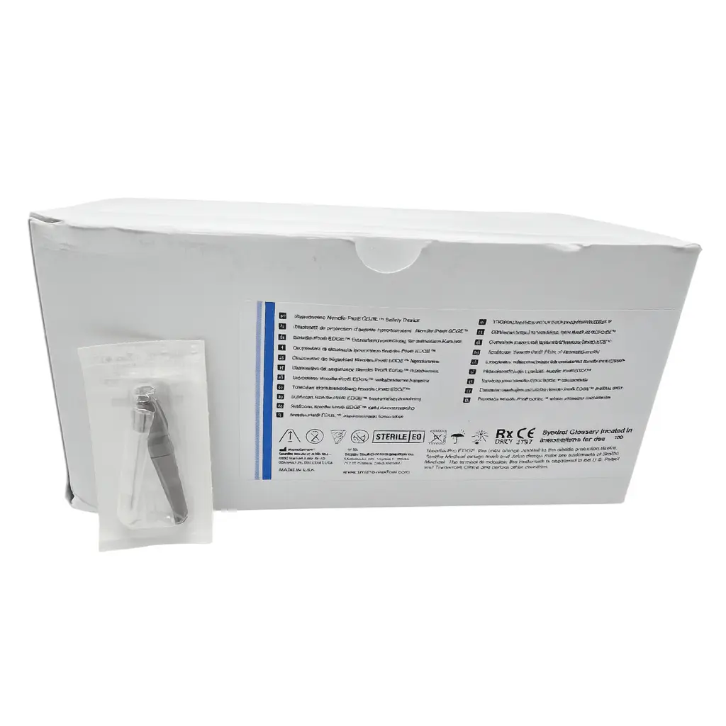 Smiths Medical 402215 Needle-Pro EDGE™ Safety Hypodermic Needle 22G × 1½ BX 100