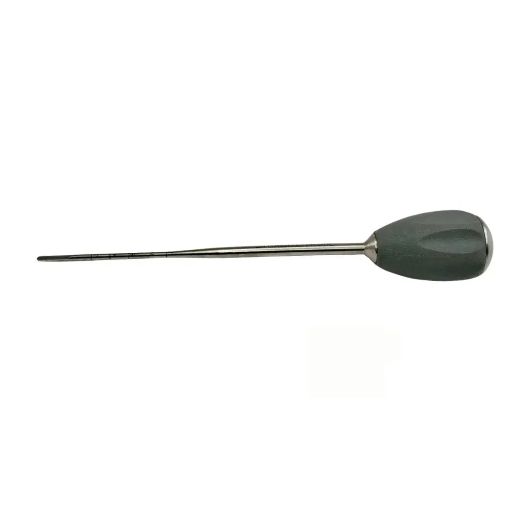 Sofamor Danek 836-034 Neuro Straight Egg Handle Probe 9-1/2" Used