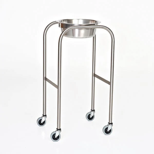 AcralMed SOL1000/1001/1002/1003 SS Single or Double Bowl Ring Stand - Image 3